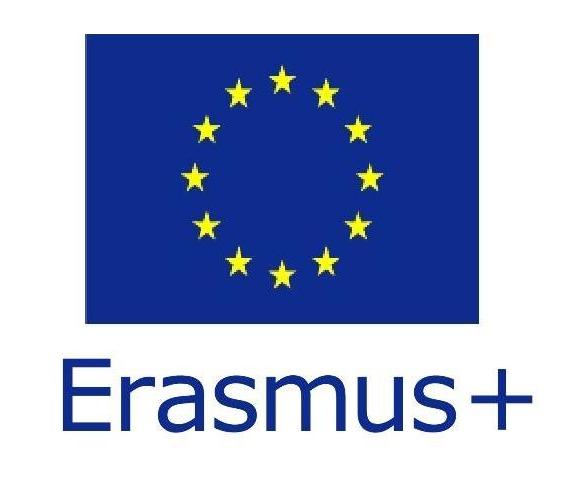 EU flag Erasmus logo